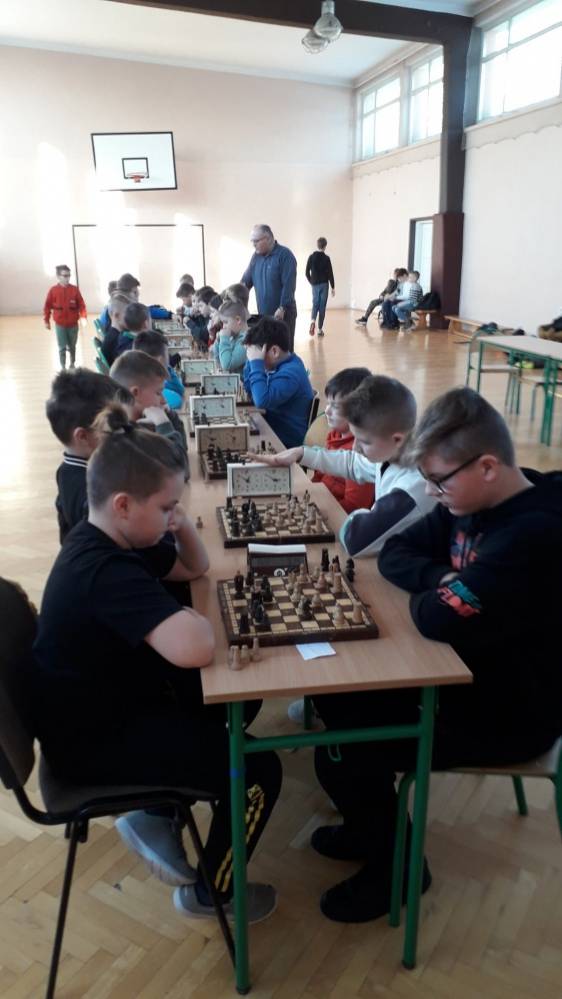 Zdjęcie: Szachowy turniej w Zespole Szkół w Koziegłowach