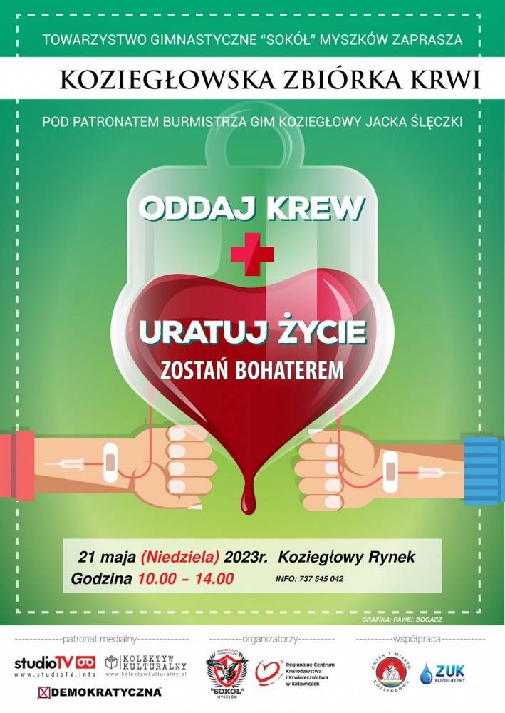 Zdjęcie: 21 maja Koziegłowska zbiórka krwi