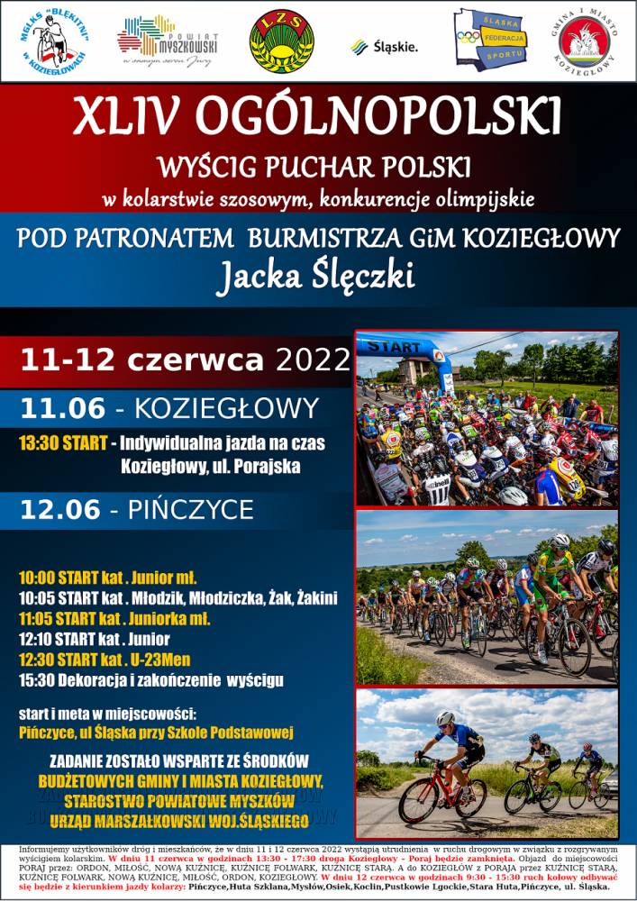 Zdjęcie: Kolarski Puchar Polski w gminie Koziegłowy - 11-12 ...